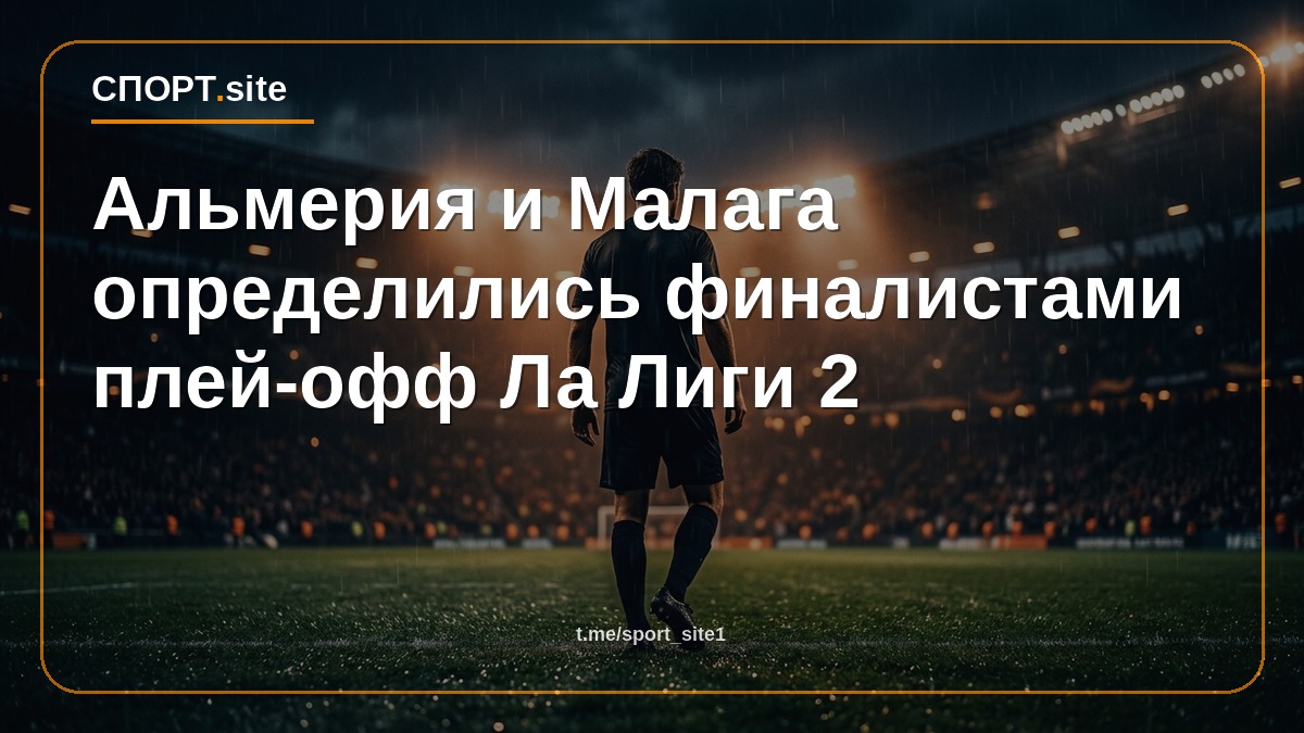 Альмерия и Малага определились финалистами плей-офф Ла Лиги 2