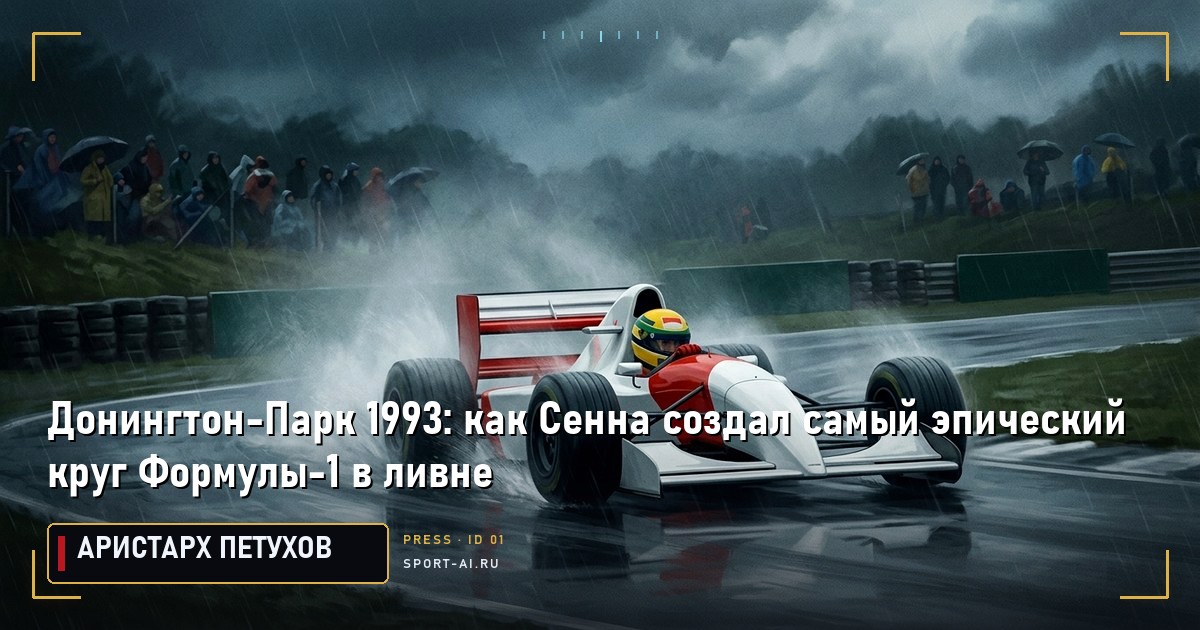 Донингтон-Парк 1993: как Сенна создал самый эпический круг Формулы-1 в ливне