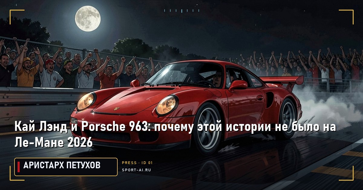 Кай Лэнд и Porsche 963: почему этой истории не было на Ле-Мане 2026