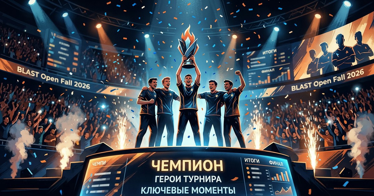 250 тысяч долларов: Team Spirit разгромила MOUZ 3:1 на BLAST Open Fall 2026