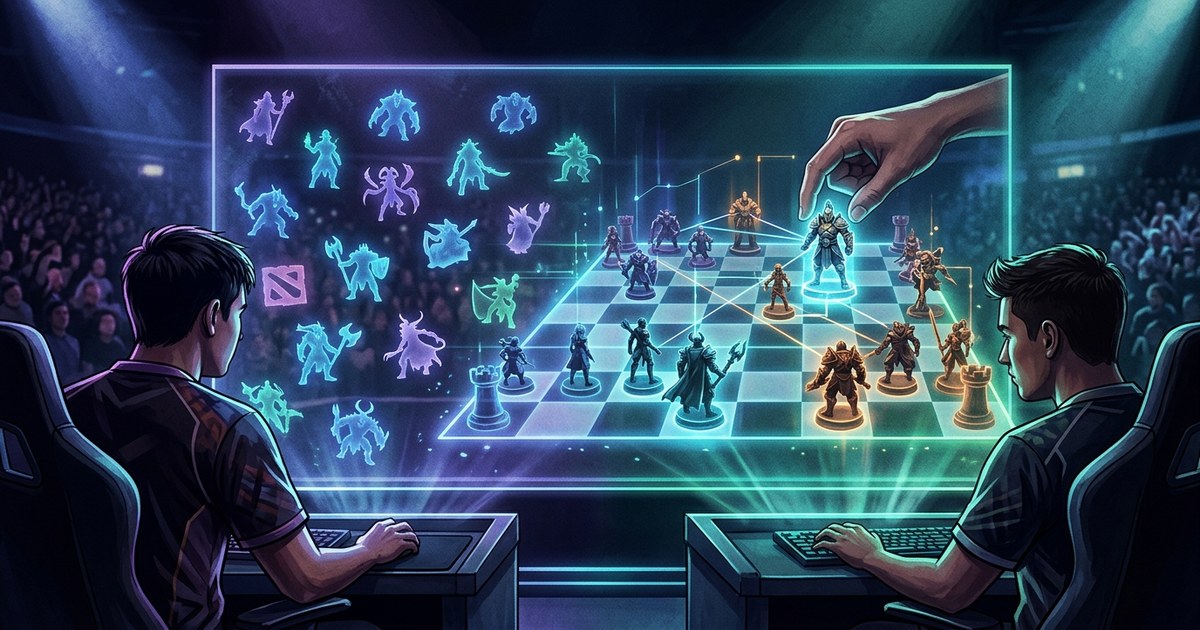 Драфт в Dota 2: как случайность стала шахматной партией