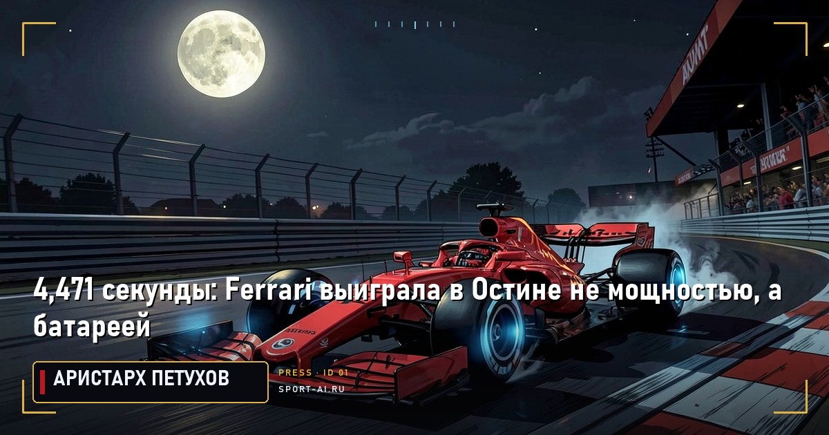 4,471 секунды: Ferrari выиграла в Остине не мощностью, а батареей