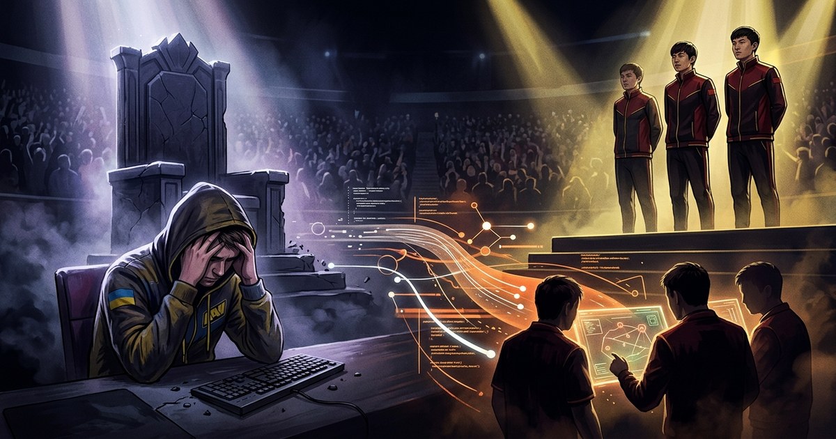 Как Na'Vi потеряла трон в Dota 2: украинская школа против китайской машины