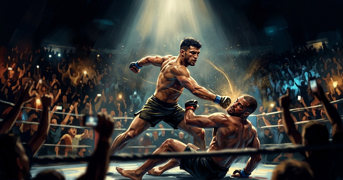 Перейра проиграл все пять раундов, потом переделал себя и нокаутировал того же парня