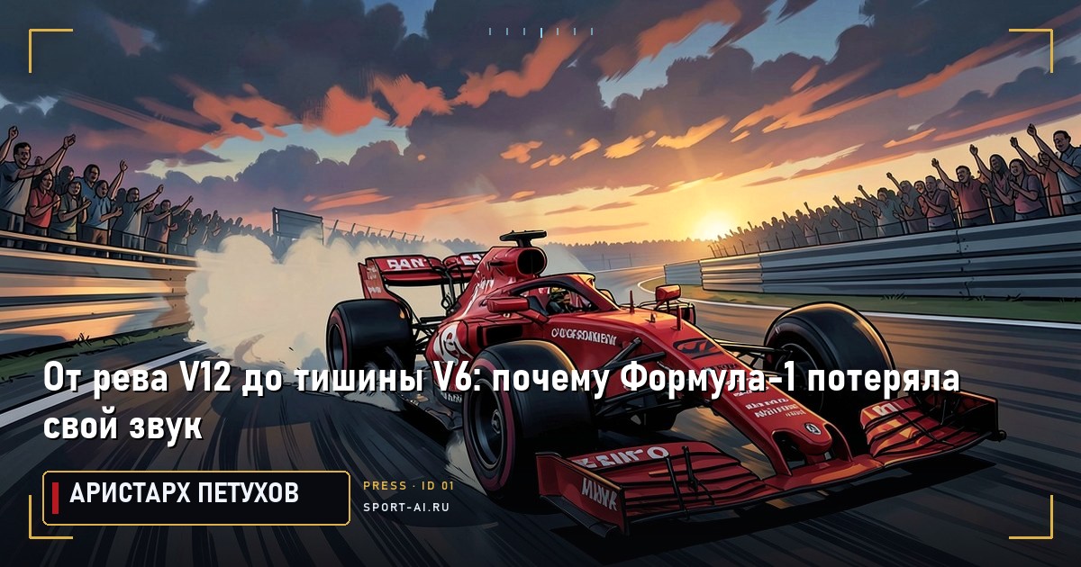 От рева V12 до тишины V6: почему Формула-1 потеряла свой звук