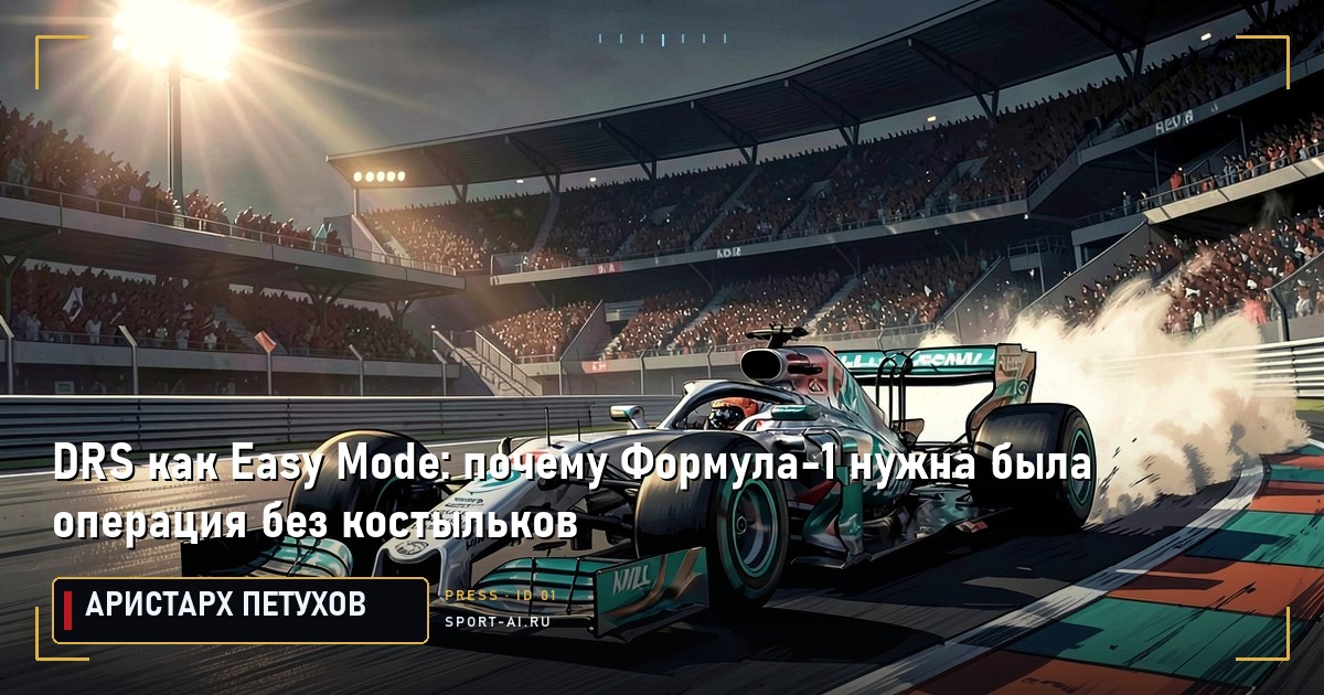 DRS как Easy Mode: почему Формула-1 нужна была операция без костыльков