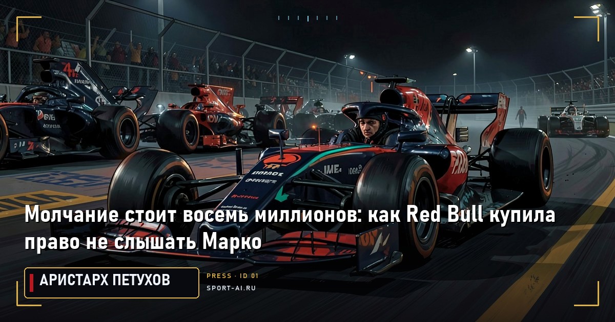 Молчание стоит восемь миллионов: как Red Bull купила право не слышать Марко