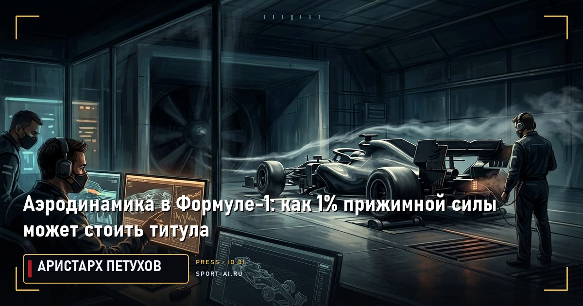 Аэродинамика в Формуле-1: как 1% прижимной силы может стоить титула