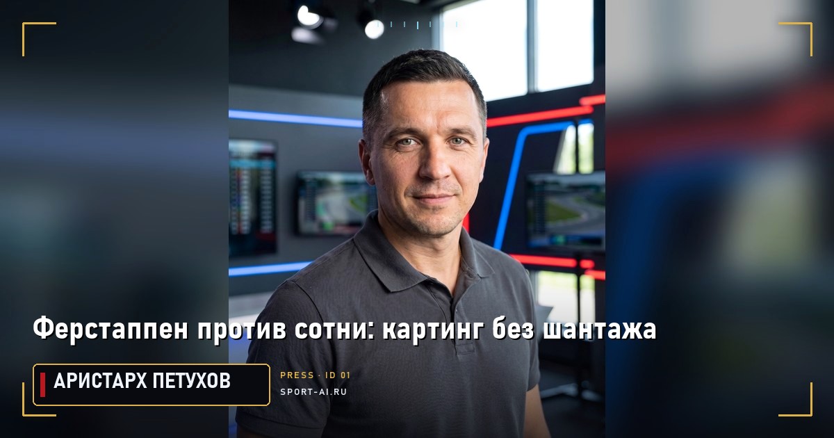 Ферстаппен против сотни: картинг без шантажа