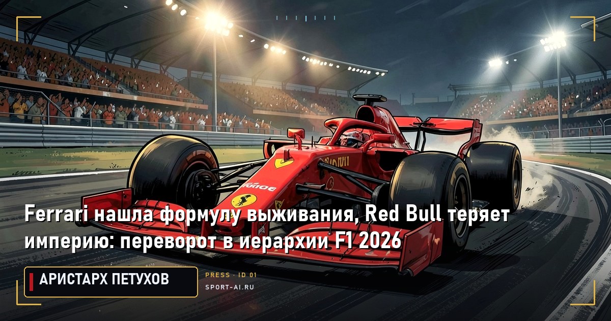 Ferrari нашла формулу выживания, Red Bull теряет империю: переворот в иерархии F1 2026