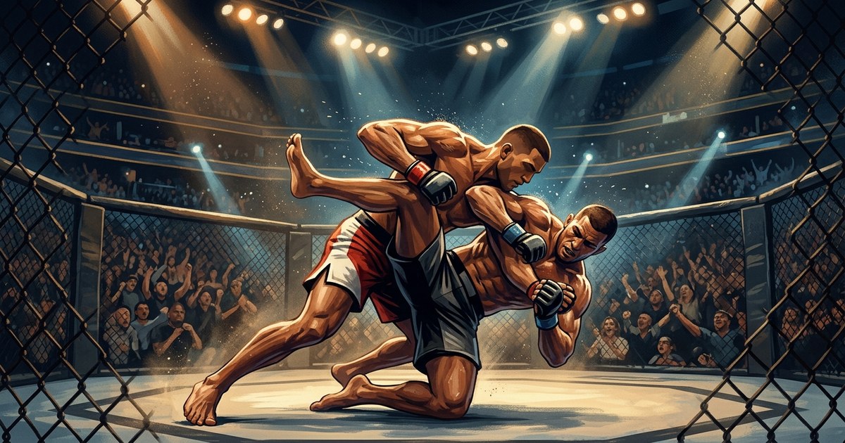 15 тейкдаунов: как Двалишвили сломал Нурмагомедова и изменил UFC
