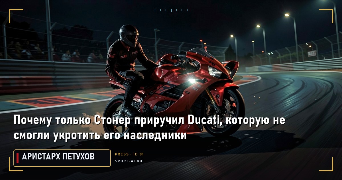 Почему только Стонер приручил Ducati, которую не смогли укротить его наследники