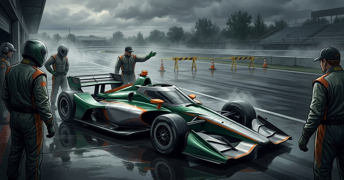 Тренировка IndyCar в Канаде перенесена из-за неготовности трассы
