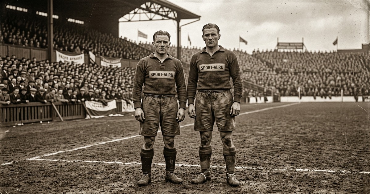 1930-е: спонсорская нашивка на хлопковой форме (иллюстрация sport-ai.ru)