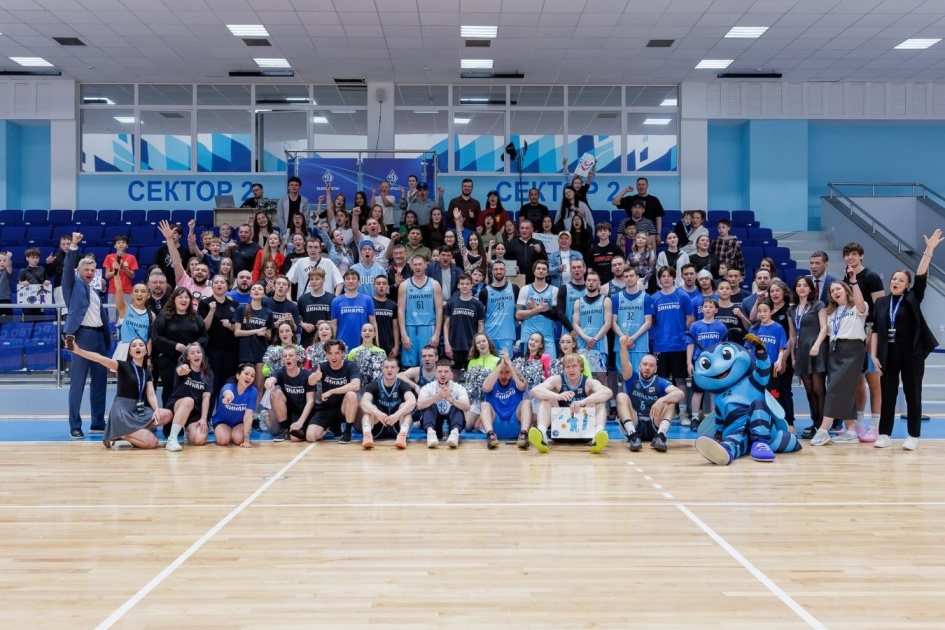 Баскетбольный клуб «Динамо» (Уфа) обновил логотип
