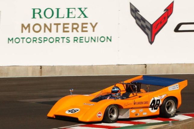 Зак Браун завоевал поул на McLaren M8D 1970 года