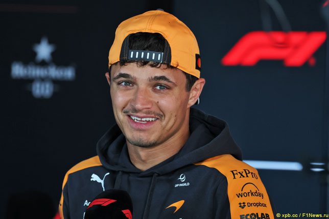 Норрис: McLaren способна выигрывать гонки в 2026 году