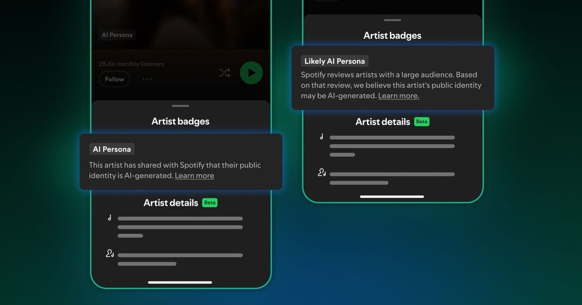 Spotify начнет помечать ИИ-артистов и исключать их из рекомендаций
