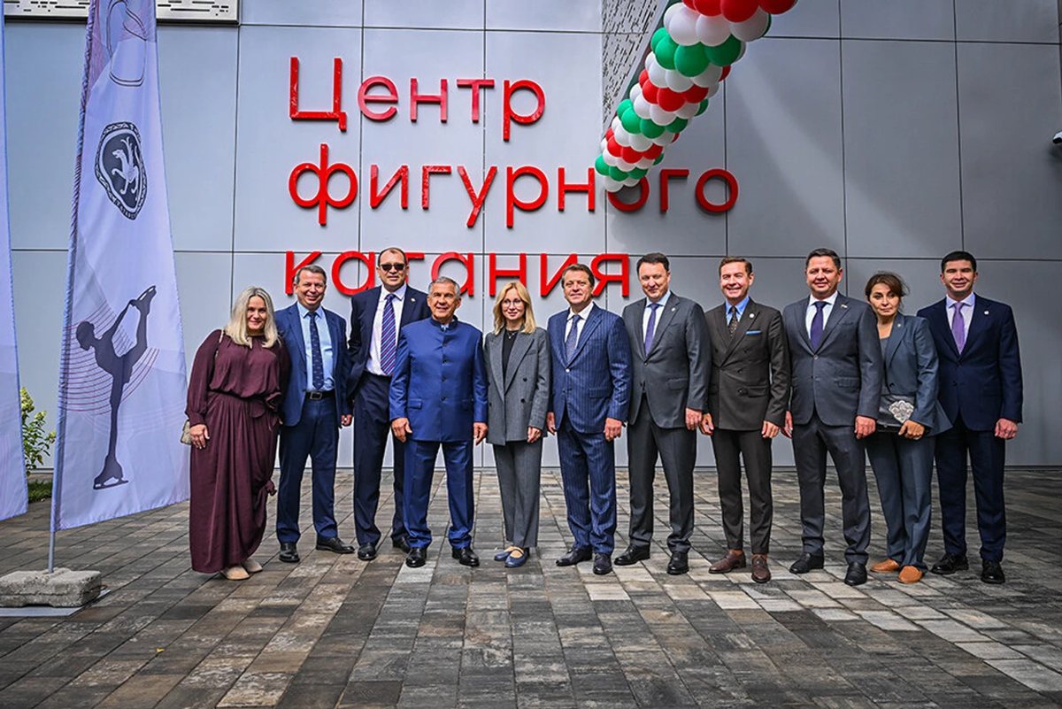 В Казани открыли центр фигурного катания со школой Загитовой