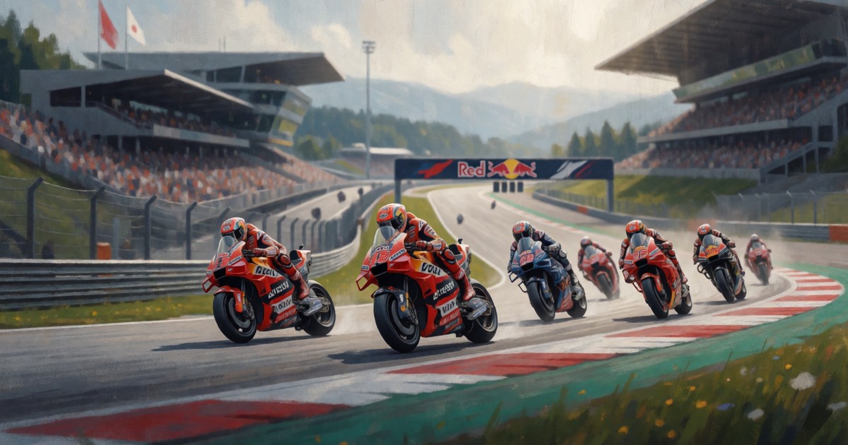 Пиррелли завершила тестирование MotoGP на Red Bull Ring — 18 гонщиков на трассе
