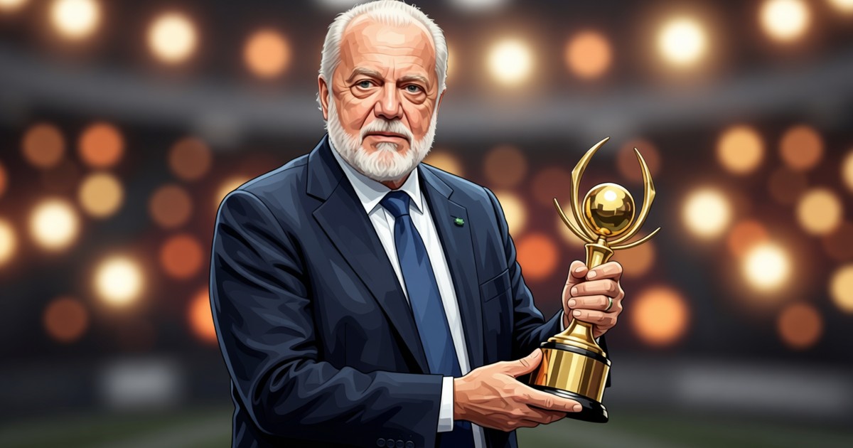 Де Лаурентис получил премию Sportivo alla Carriera