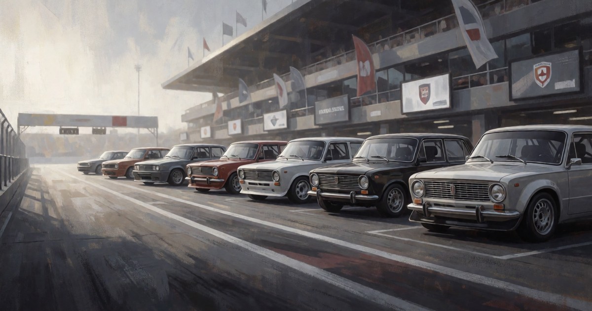 Lada собирает 55 лет автоспорта на Moscow Raceway