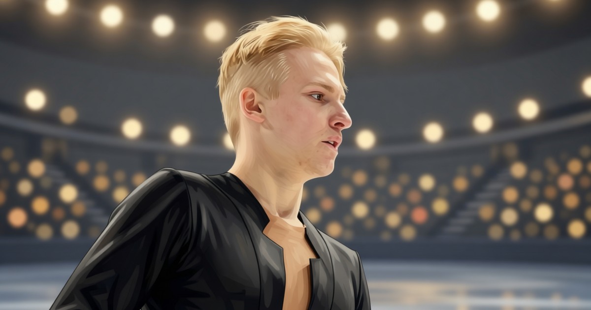 Матвей Ветлугин выступил с короткой программой на Lombardia Trophy