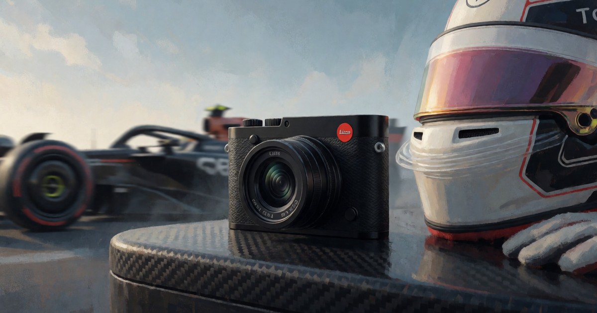 F1 и Leica выпустили камеру за 7300 фунтов с логотипами Формулы 1