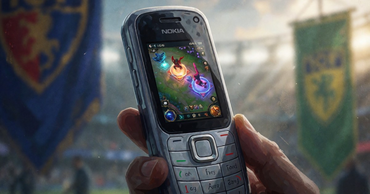 Вьетнамец запустил League of Legends на Nokia E72