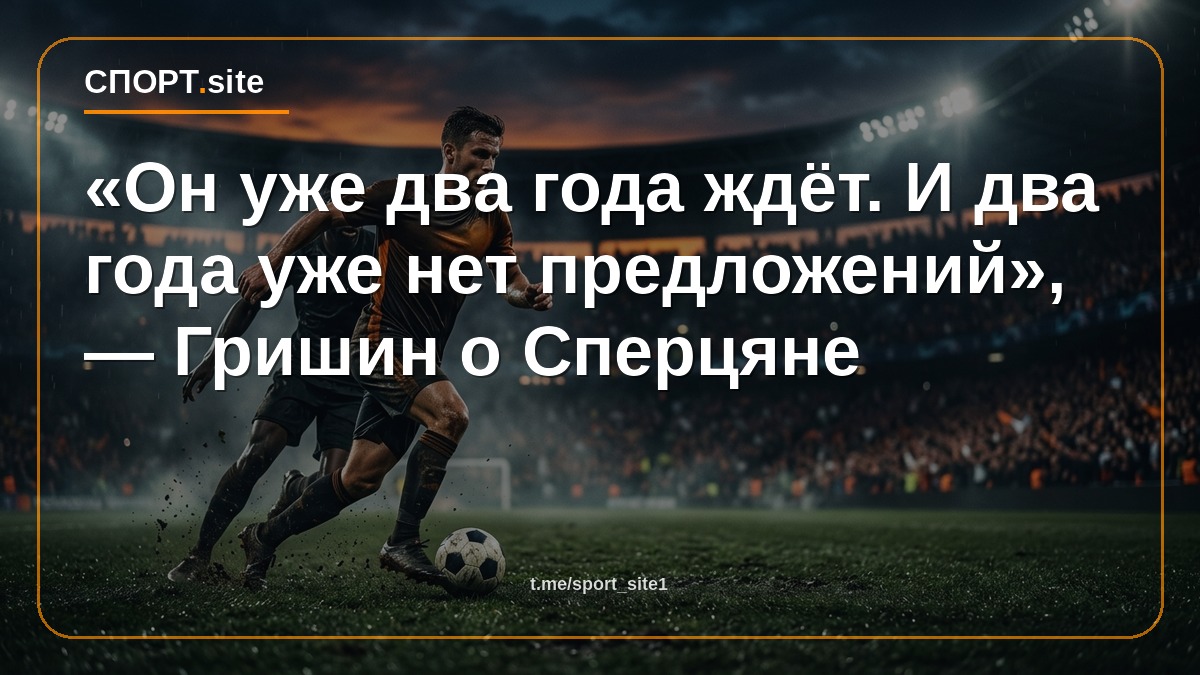 «Он уже два года ждёт. И два года уже нет предложений», — Гришин о Сперцяне
