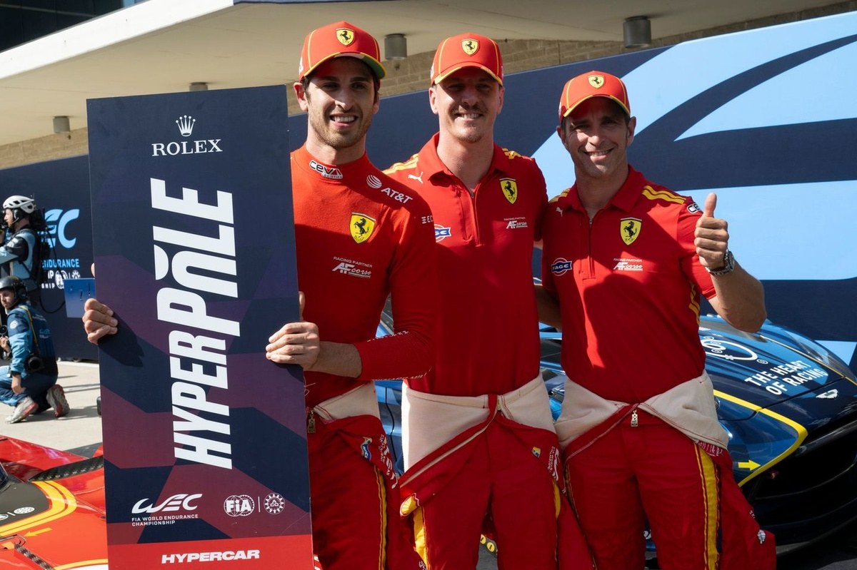 Джовинацци завоевал поул на этапе WEC в Остине