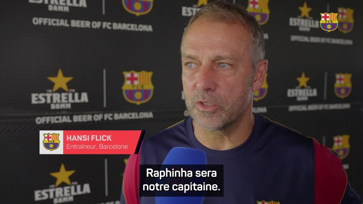 Флик: «Рафинья будет нашим капитаном»