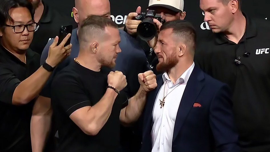 Ян и Двалишвили провели битву взглядов перед UFC 333