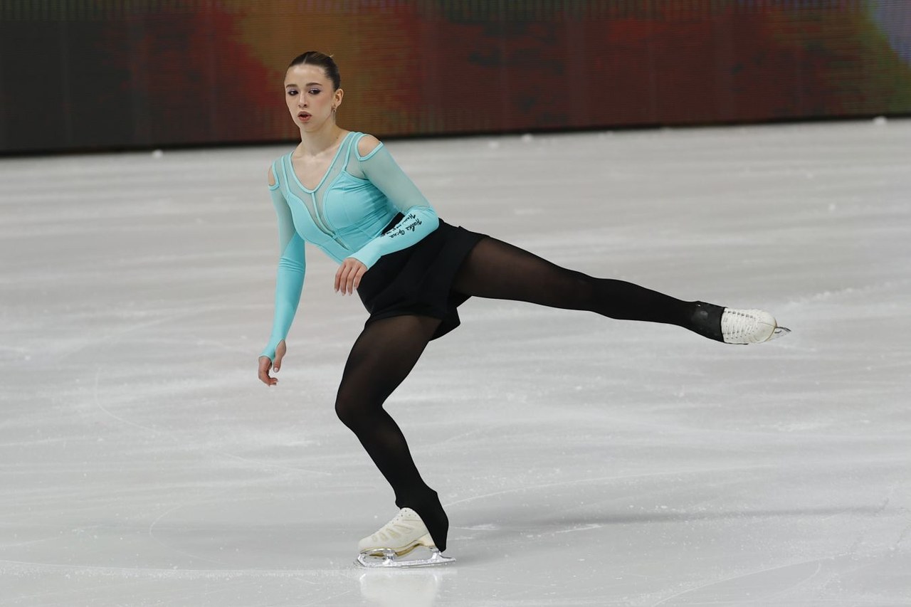 Камила Валиева выступила на контрольных прокатах сборной России