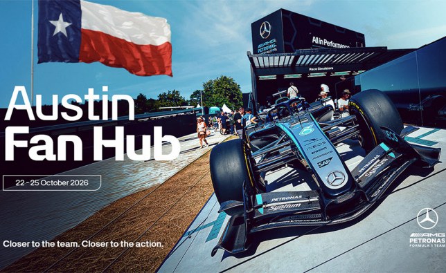 Mercedes откроет фан-зону в Остине на Гран При США
