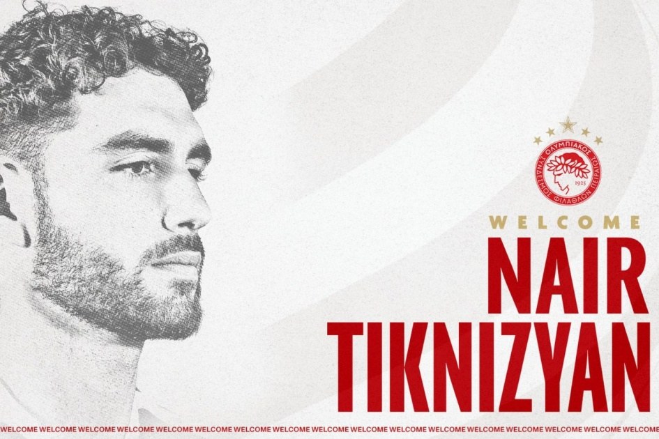 «Олимпиакос» объявил о переходе Наира Тикнизяна