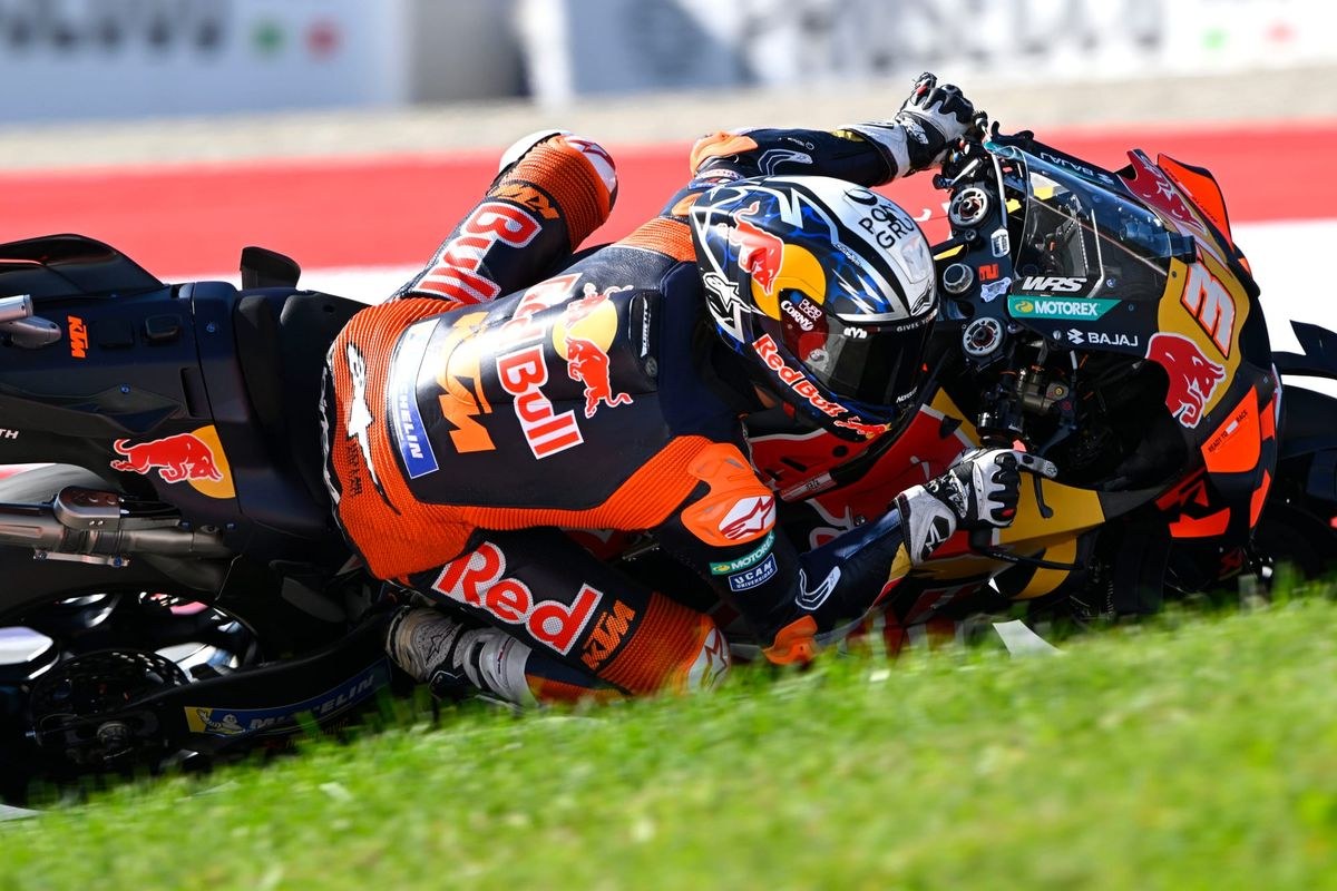 Педро Акоста стал лидером пятничной практики Гран-при Австрии MotoGP