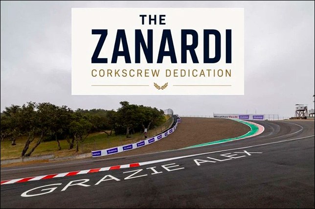 Поворот Corkscrew на Laguna Seca назовут в честь Дзанарди