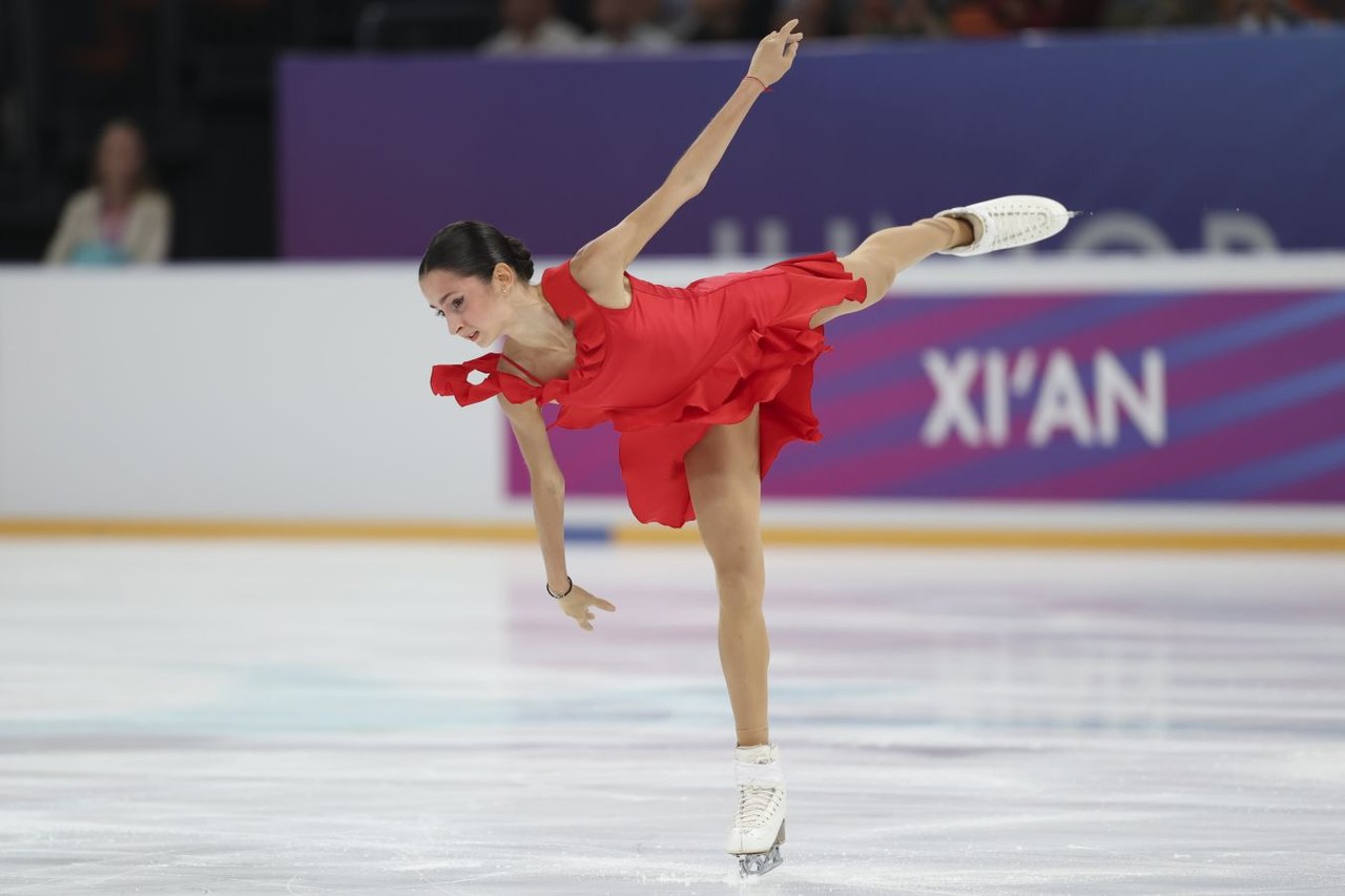 София Дзепка выступила с короткой программой на ЮГП в Бангкоке