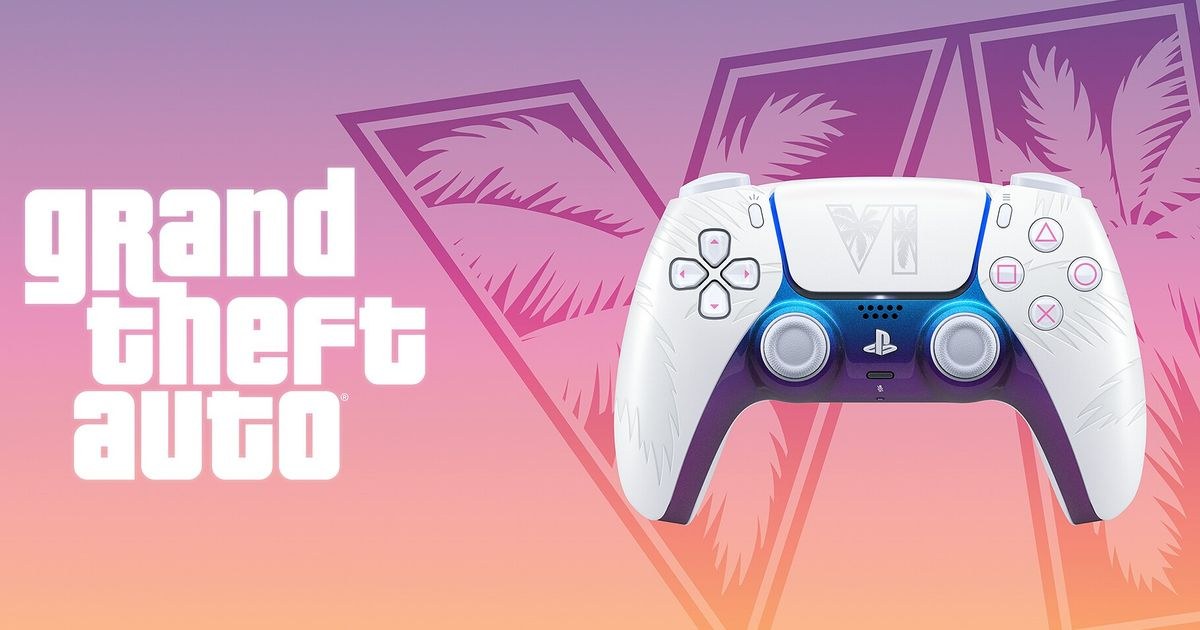 Sony представила геймпады DualSense в стиле GTA VI