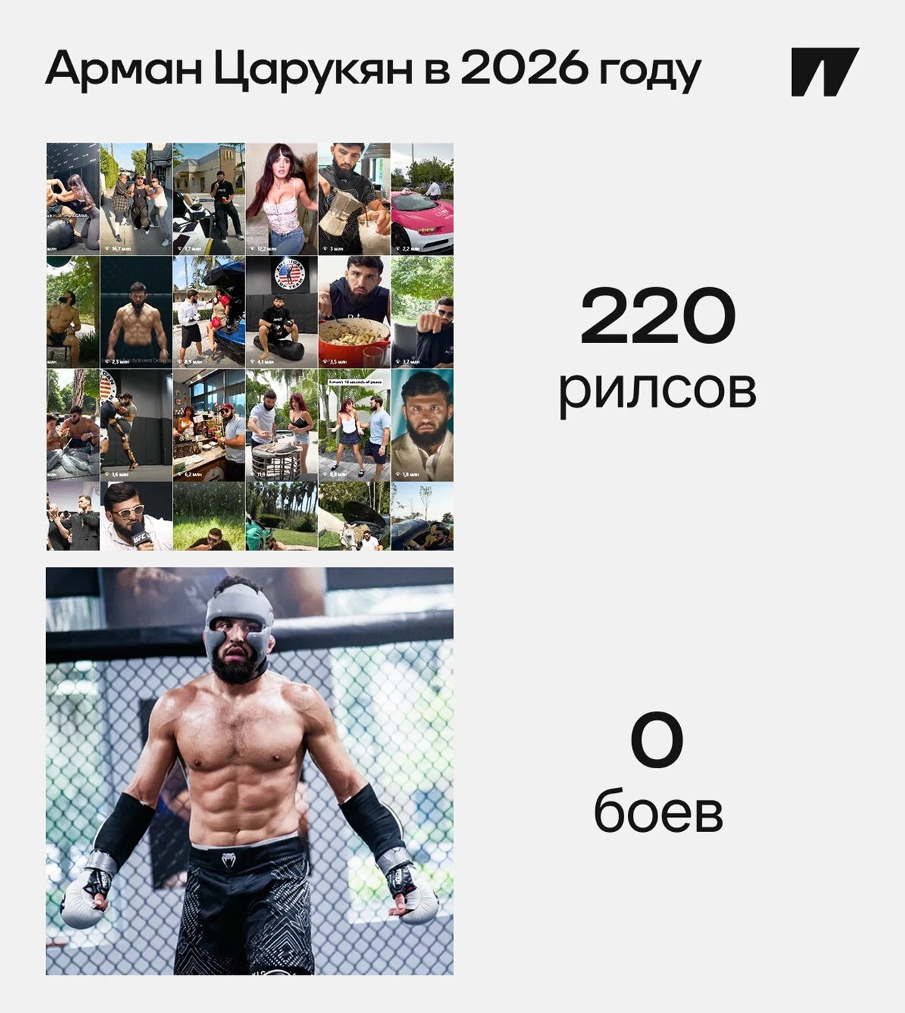 Царукян проведет бой с Руффи на UFC 331