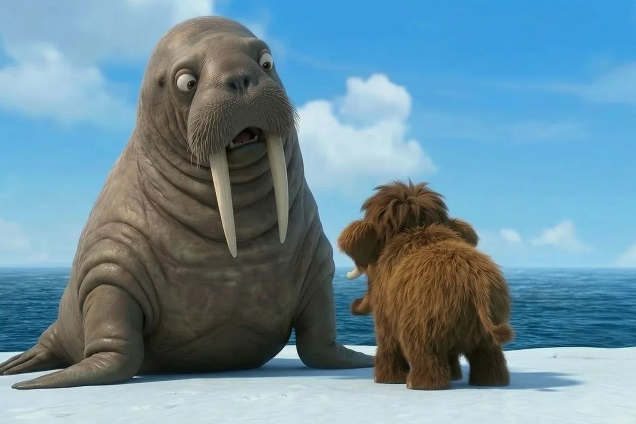 В российских кинотеатрах начался показ мультфильма «Приключения мамонтёнка»